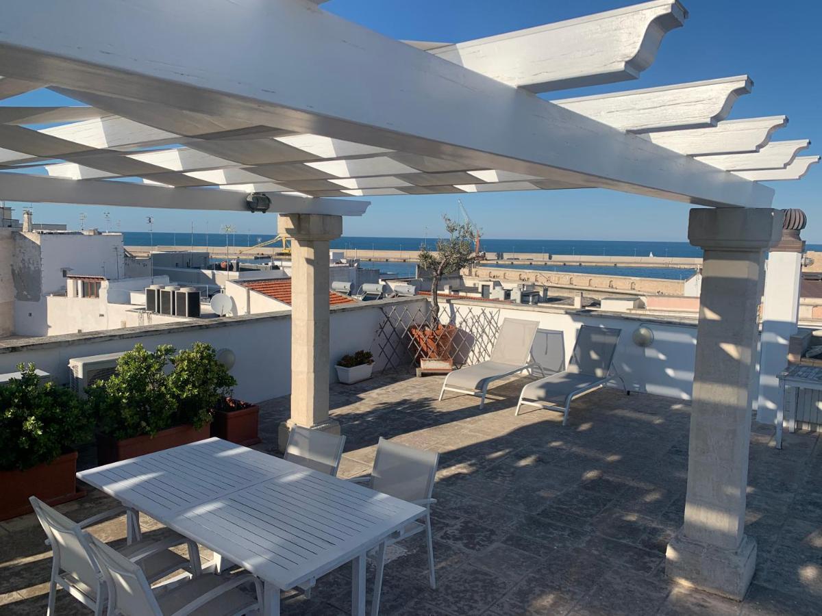 Palazzo Dei Gesuiti Appartamento Con Terrazza Privata Monopoli Eksteriør billede